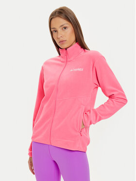 adidas adidas Флісовий реглан Terrex Multi IX7710 Рожевий Regular Fit
