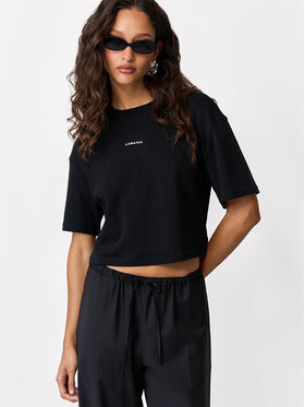La Mania La Mania T-Shirt TOLA Czarny Basic Fit