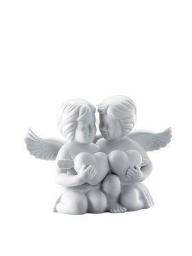 Rosenthal Rosenthal Figurka Para aniołów małych z sercem Biały