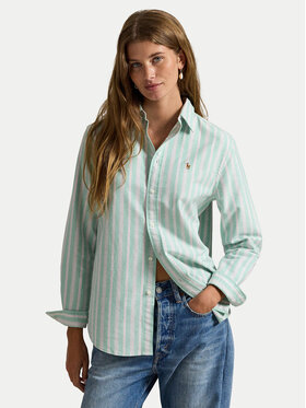 Polo Ralph Lauren Polo Ralph Lauren Košulja 211970739500 Zelena Relaxed Fit
