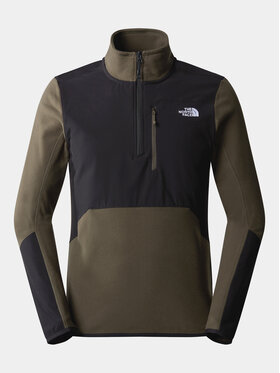 The North Face The North Face Jaka Polar M Glacier Pro 1/4 Zip - EuNF0A5IHRBQW1 Haki Regular Fit