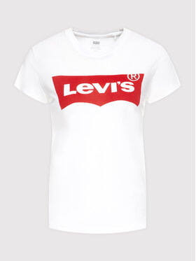 Levi's® T-shirt The Perfect Graphic Tee 17369-0053 Bijela Regular Fit