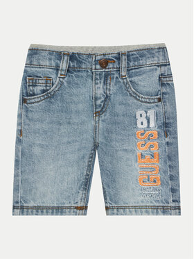 Guess Guess Džínsové šortky N5GD01 D41E0 Modrá Regular Fit