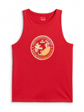4F 4F Tank top BEACHWEAR Czerwony Regular Fit