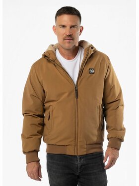 PITBULL PITBULL Kurtka przejściowa ELKWOOD III Żółty Regular Fit