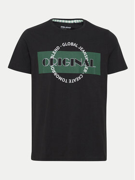 Blend Blend T-Shirt 20716827 Czarny Regular Fit