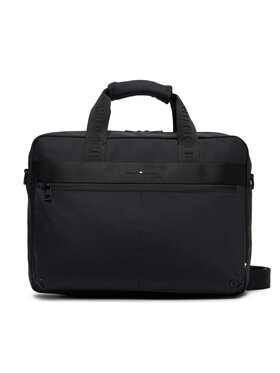Tommy Hilfiger Tommy Hilfiger Чанта за лаптоп Th Commuter Computer Bag AM0AM13612 Черен
