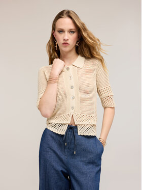 Motivi Motivi Maglione M202W003911N002 Crema Regular Fit