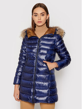 Hetregó Hetregó Пухено яке Hekate 8L714M 21WD04 Тъмносин Slim Fit