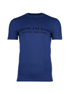 Armani Exchange Armani Exchange T-Shirt 10969 Niebieski Comfort Fit