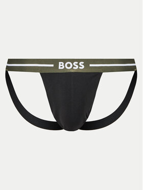 Boss Set 3 Parov Slipov Jock Strap 50517823 Črna