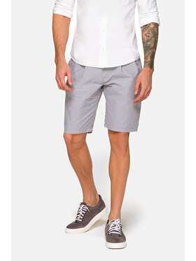 Lancerto Lancerto Szorty materiałowe Borneo Szary Regular Fit