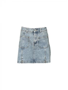 LILI SIDONIO LILI SIDONIO Minigonna elf967de Turchese Regular Fit