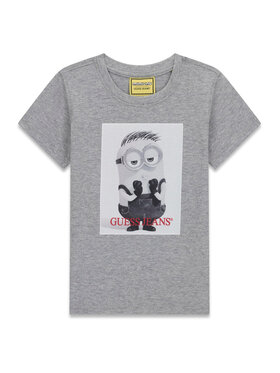 Guess Jeans Guess Jeans T-Shirt N6YI27 K6651 Grau Regular Fit