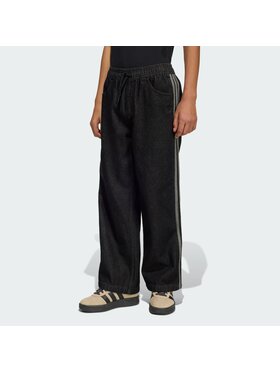adidas adidas Spodnie dresowe Firebird denim Czarny Loose Fit