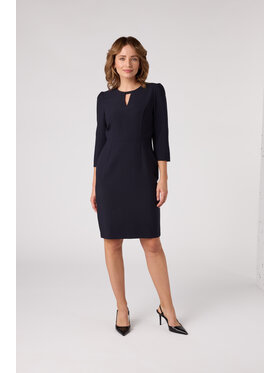 QUIOSQUE QUIOSQUE Sukienka codzienna QUIOSQUE 4VL002802 Granatowy Regular Fit