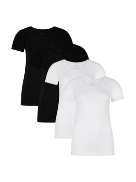 Bamboo Basics Bamboo Basics T-Shirt 21192 Czarny Stretch Fit