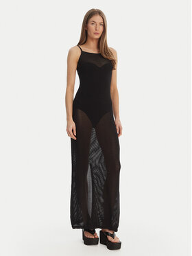 Seafolly Seafolly Rochie de plajă Beach Edit 55685-KN Negru Regular Fit