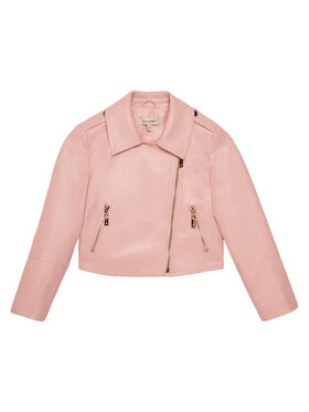 TWINSET TWINSET Jacke aus Kunstleder 251GJ2561 Rosa Regular Fit