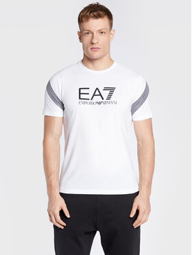 EA7 Emporio Armani EA7 Emporio Armani T-shirt 6LPT03 PJ3BZ 1100 Bianco Regular Fit