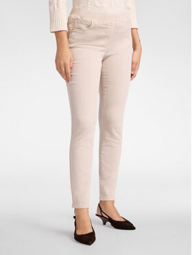 Elena Mirò Elena Mirò Pantaloni di tessuto P152P000343N002 Écru Skin Fit