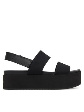 Calvin Klein Jeans Calvin Klein Jeans Sandały Flatform Sandal Sling In YW0YW01788 Czarny