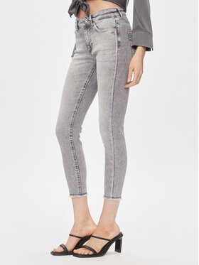 ONLY ONLY Jeansy 15279874 Šedá Skinny Fit