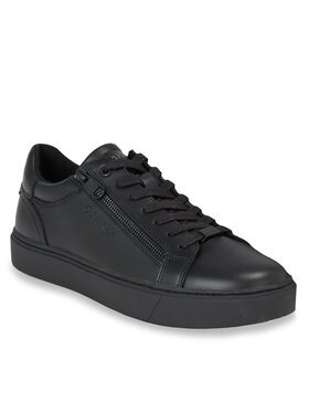 Calvin Klein Calvin Klein Laisvalaikio batai Low Top Lace Up W/Zip Rubb HM0HM01268 Juoda