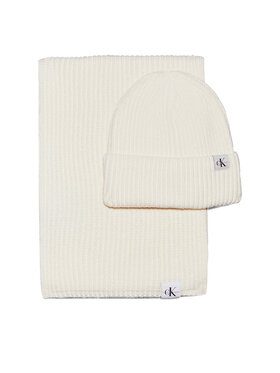 Calvin Klein Jeans Calvin Klein Jeans Набір Шарф і Шапка IU0IU00638 Écru