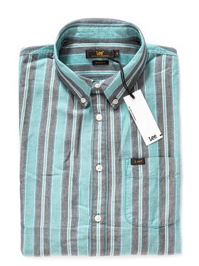 Lee Lee Camicia BUTTON DOWN Nero Regular Fit