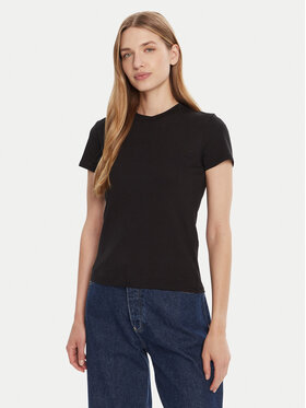 Calvin Klein Calvin Klein T-shirt LV044C216G Crna Regular Fit
