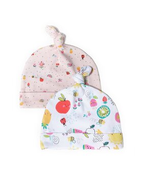 minoti minoti Zestaw czapek tulip 5 Różowy