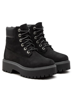 Timberland Pohodni čevlji Stone Street 6In Wp TB0A5RH50151 Črna