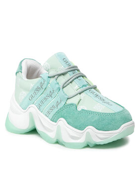 Guess Guess Sneakersy Renata FI5REN ELE12 Zielony