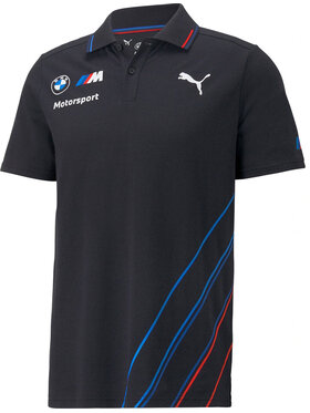 Puma Puma Polo BMW M Motorsport Granatowy Regular Fit