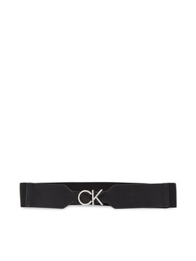 Calvin Klein Calvin Klein Pasek Damski Re-Lock Waist Belt 50Mm K60K611104 Czarny