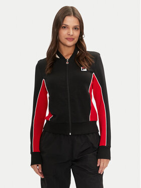 Fila Fila Majica dugih rukava Laiben FAW0741 Crna Regular Fit