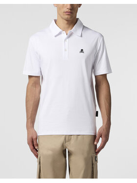 PHILIPP PLEIN PHILIPP PLEIN Polo 26251 Bianco Slim Fit