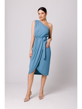 Makover Makover Vestito da giorno K160 Blu Regular Fit