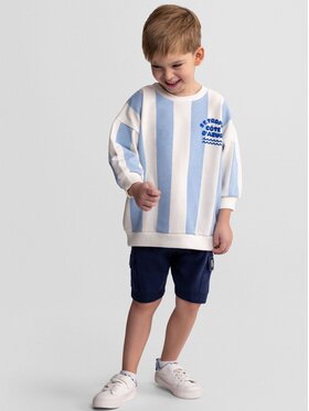 minoti minoti Zestaw 29SET206 Błękitny Regular Fit