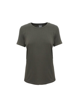 Max Mara Max Mara T-Shirt q-roa-35580 Zielony Regular Fit