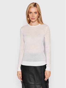 Calvin Klein Calvin Klein Sweater Essential Merino Crew K20K204139 Bézs Slim Fit