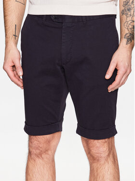 Oscar Jacobson Oscar Jacobson Szorty materiałowe Declan 5177 4305 Granatowy Regular Fit