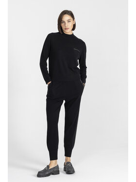 Deni Cler Milano Deni Cler Milano Sweter T-DC-S457-E5-90-90-1 Czarny Regular Fit