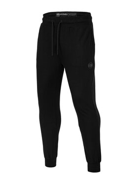 PITBULL PITBULL Spodnie dresowe Spodnie Czarny Regular Fit