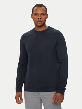 Marc O'Polo Marc O'Polo Sweter 428 5135 60366 Granatowy Regular Fit