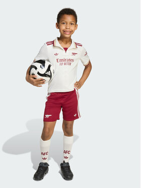 adidas adidas Komplet sportowy Arsenal 25/26 Third Mini Kit Kids Biały Regular Fit