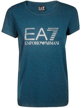 EA7 Emporio Armani EA7 Emporio Armani T-Shirt 6GTT15 Zelená Slim Fit