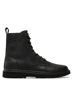 Calvin Klein Jeans Calvin Klein Jeans Stiefel Eva Boot Mid Laceup Rebellious YM0YM01071 Schwarz