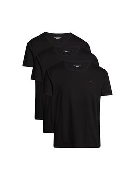 Tommy Hilfiger Tommy Hilfiger T-Shirt q-roa-34859 Schwarz Regular Fit
